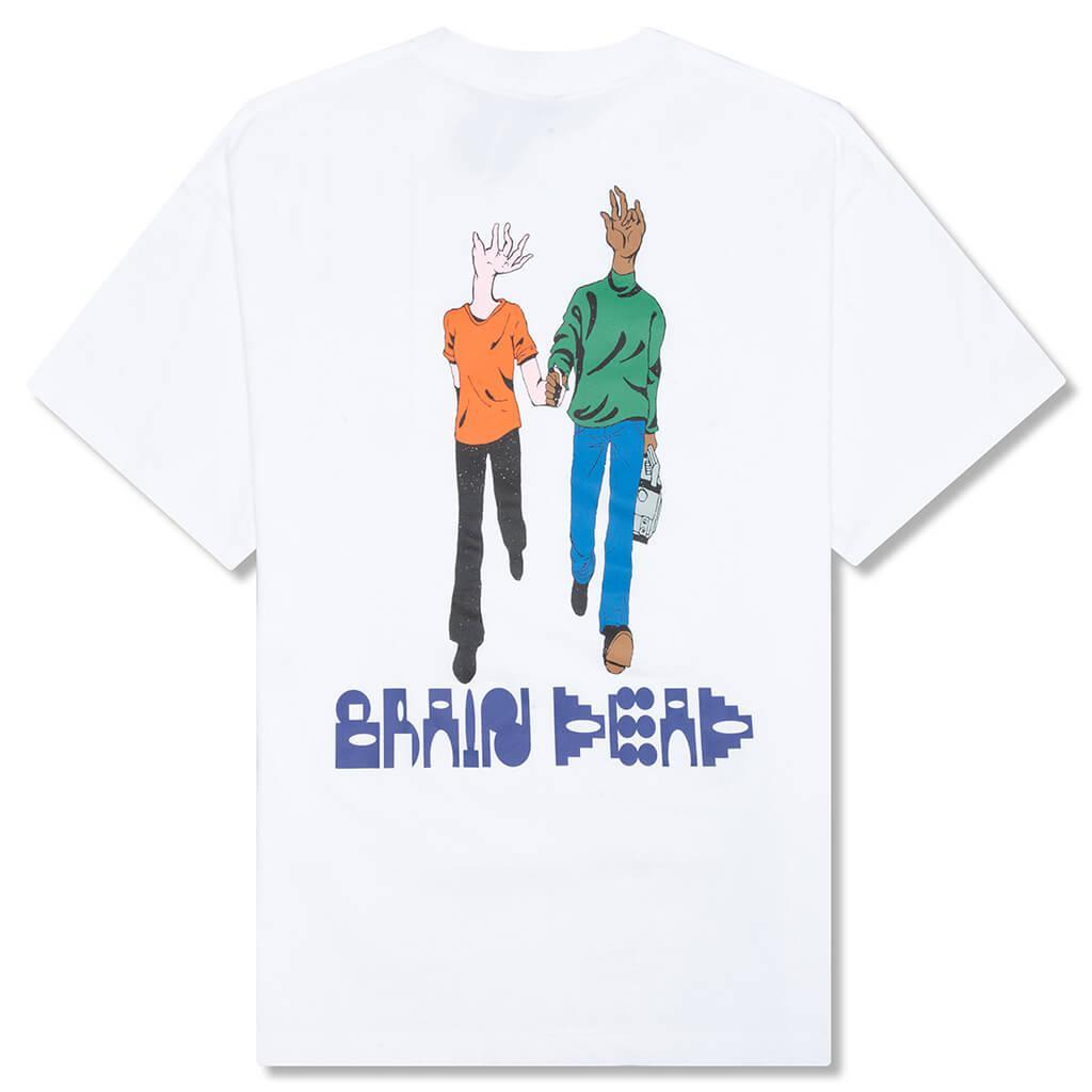 商品Brain Dead|Brain Dead Handheld T-Shirt - White,价格¥399,第4张图片详细描述