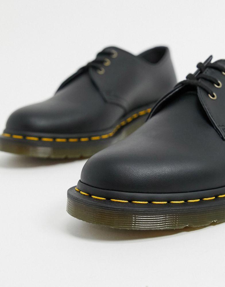 商品Dr. Martens|Dr Martens 1461 3-eye shoes in black,价格¥970,第5张图片详细描述