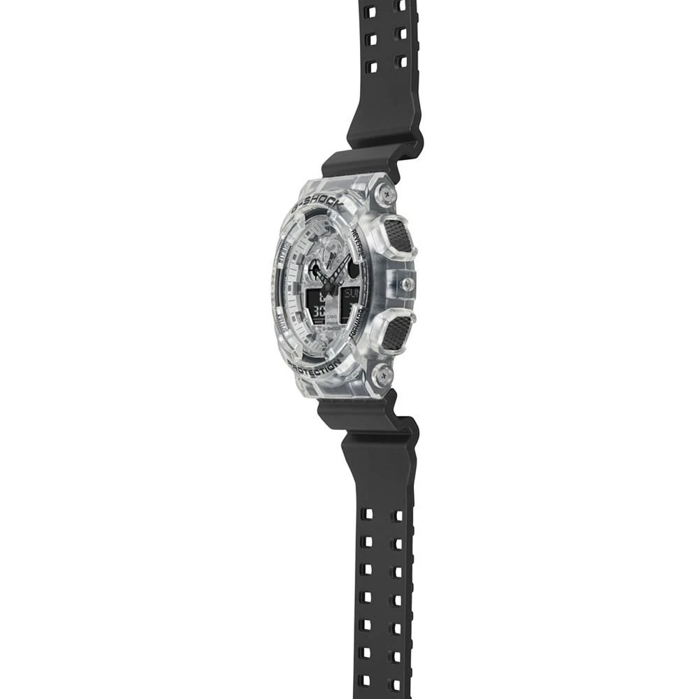 商品G-Shock|Men's Black Resin Strap Watch 51.2mm GA100SKC-1A,价格¥909,第3张图片详细描述