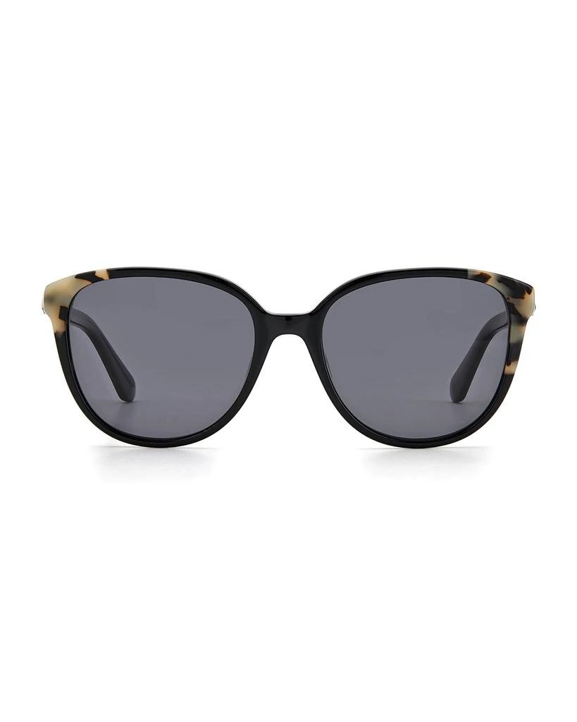 商品Kate Spade|vienne polarized round acetate sunglasses,价格¥835,第2张图片详细描述