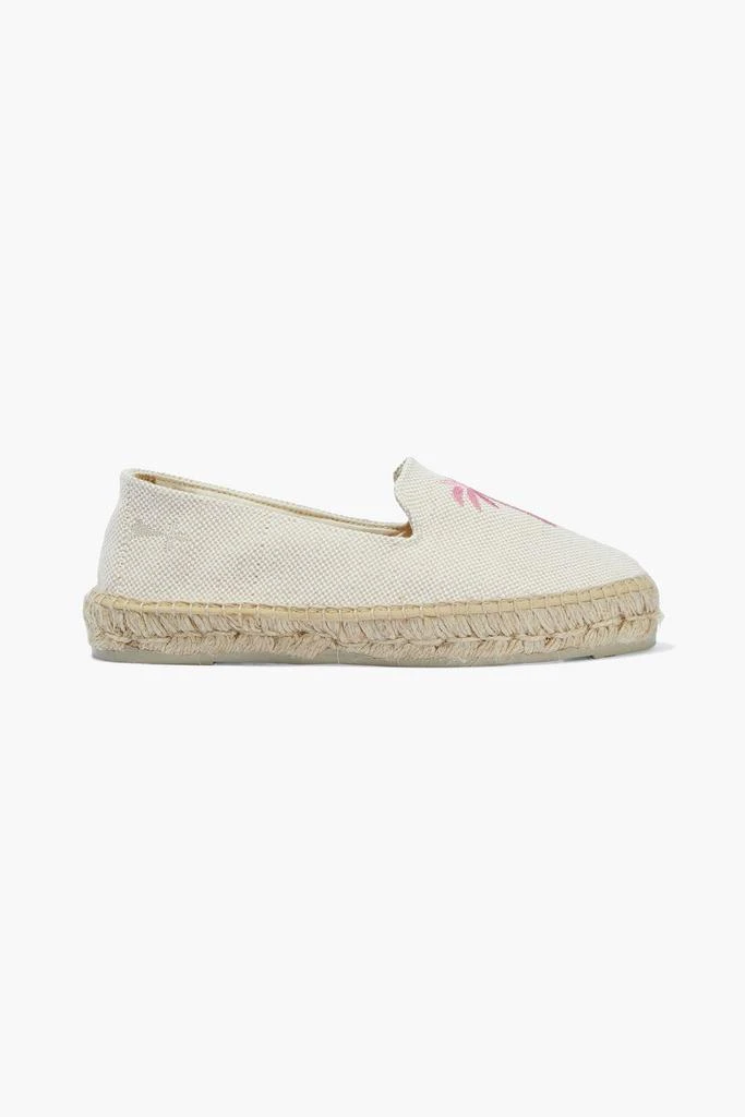 商品MANEBÍ|Palm Springs embroidered canvas espadrilles,价格¥288,第1张图片