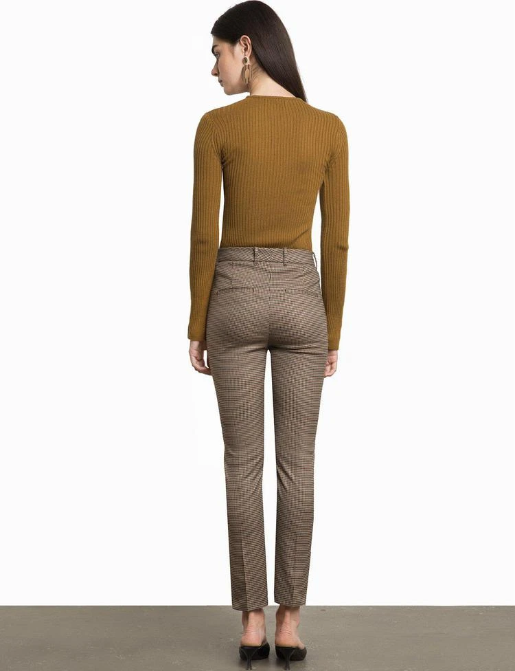 商品Pixie Market|Mustard Ribbed Knit Top,价格¥424,第5张图片详细描述