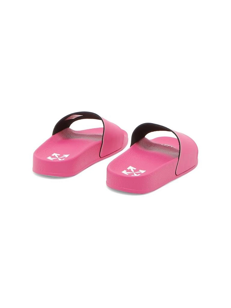 商品Off-White|Little Girl's &amp; Girl's "Off" Logo Pool Slides,价格¥729,第2张图片详细描述