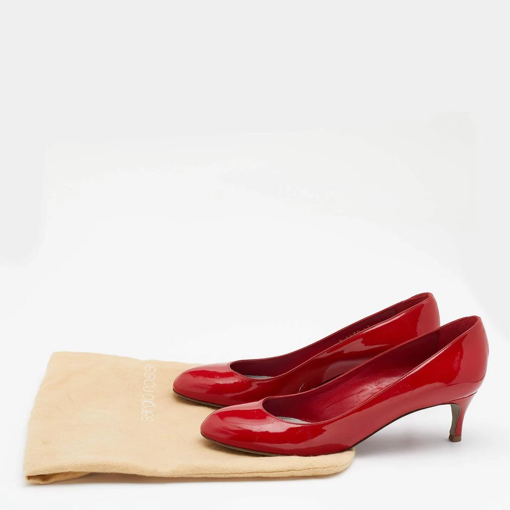 Sergio Rossi Red Patent Leather Pumps Size 37 商品