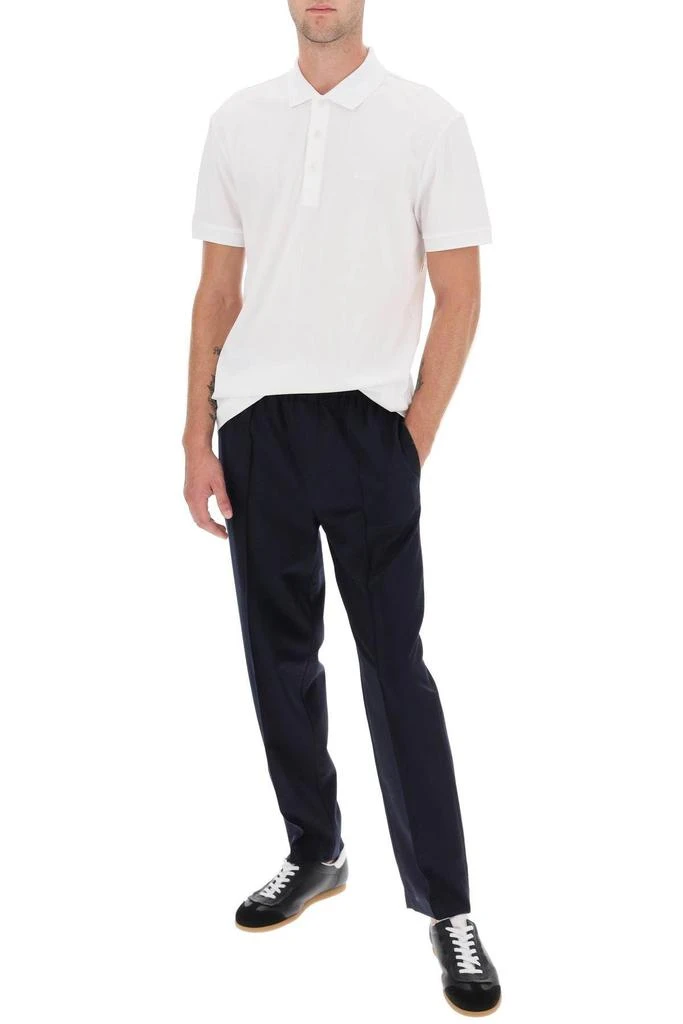 商品Hugo Boss|Regular fit jacquard polo shirt,价格¥515,第2张图片详细描述