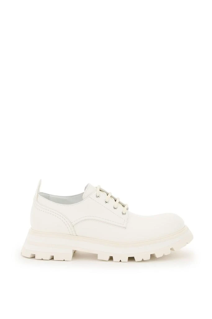 商品Alexander McQueen|WANDER LEATHER LACE-UP SHOES,价格¥4219,第1张图片