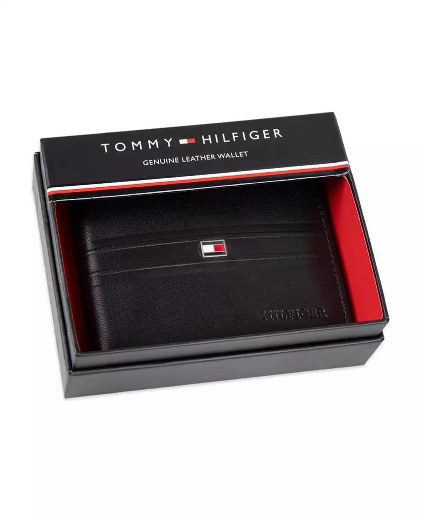 Men's RFID Stripe Embossed Bifold Traveler Wallet 商品
