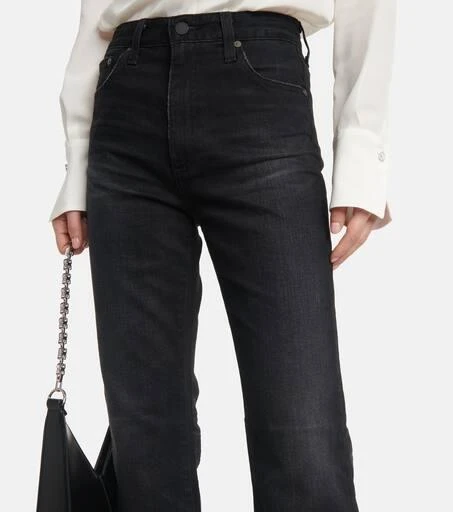 商品AG Jeans|Alexxis高腰微喇牛仔裤,价格¥1467,第4张图片详细描述