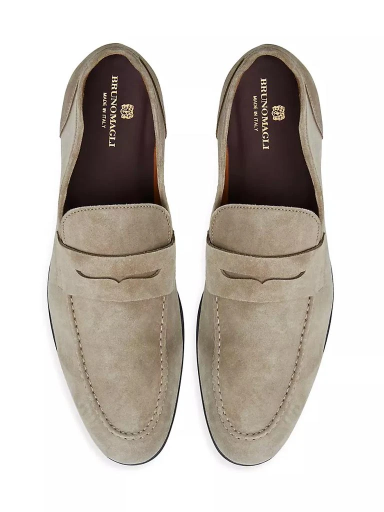 商品Bruno Magli|Lastra Suede Loafers,价格¥2236,第4张图片详细描述