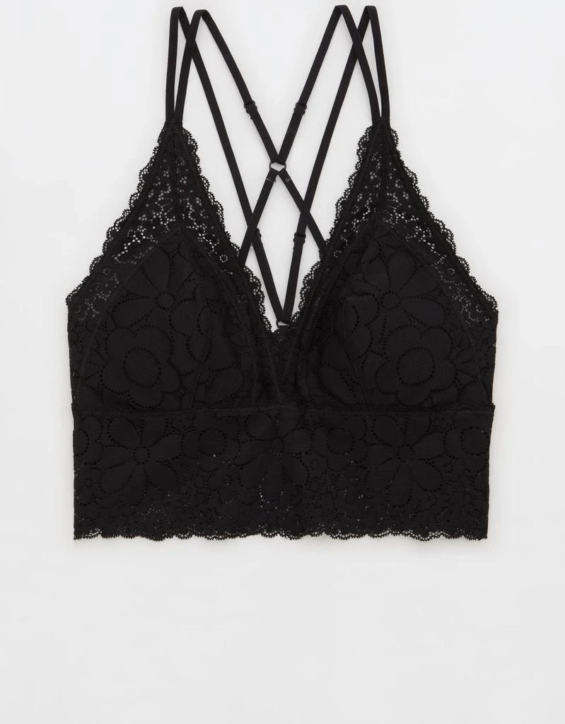 商品Aerie|Aerie Candy Lace Padded Bralette,价格¥121,第5张图片详细描述