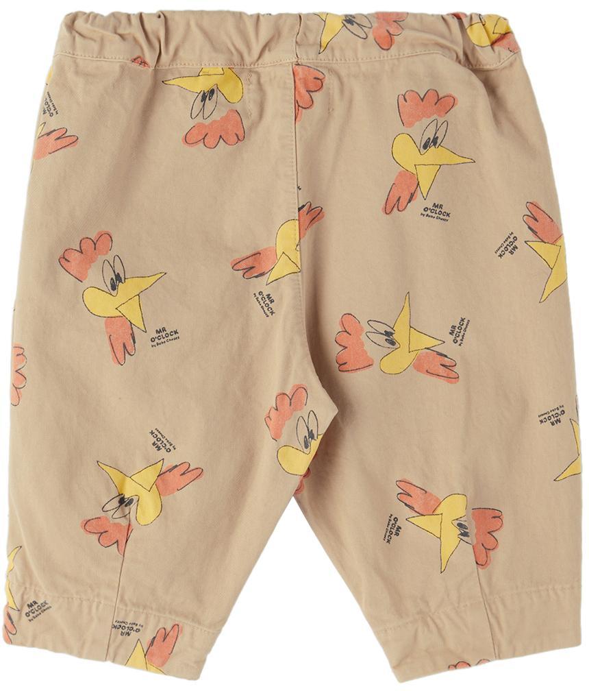 商品BOBO CHOSES|Baby Beige Mr O'Clock Trousers,价格¥430,第4张图片详细描述