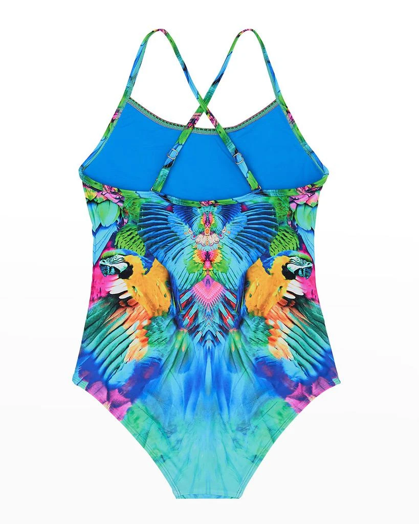 商品Camilla|Girl's Age of Asteria One-Piece Swimsuit, Size 4-10,价格¥424,第2张图片详细描述