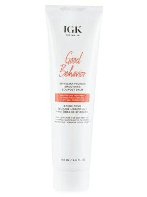 商品IGK Hair|Good Behavior Spirulina Protein Smoothing Blowout Balm,价格¥198,第1张图片