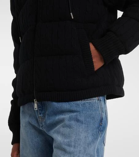 Wool and cashmere down jacket 商品