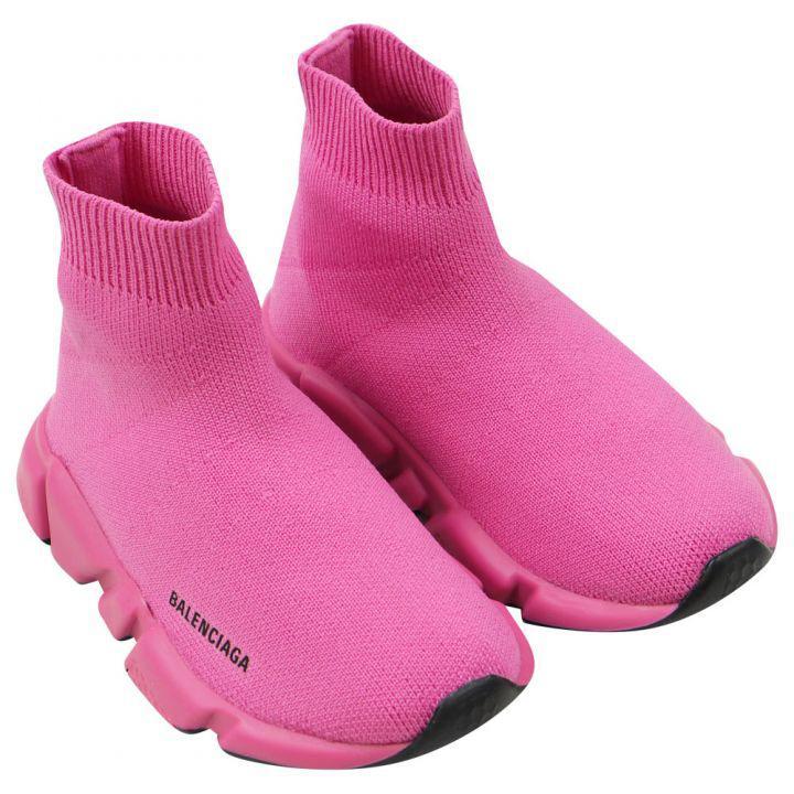 商品Balenciaga|Pink Speed Sock Trainers,价格¥1984,第4张图片详细描述