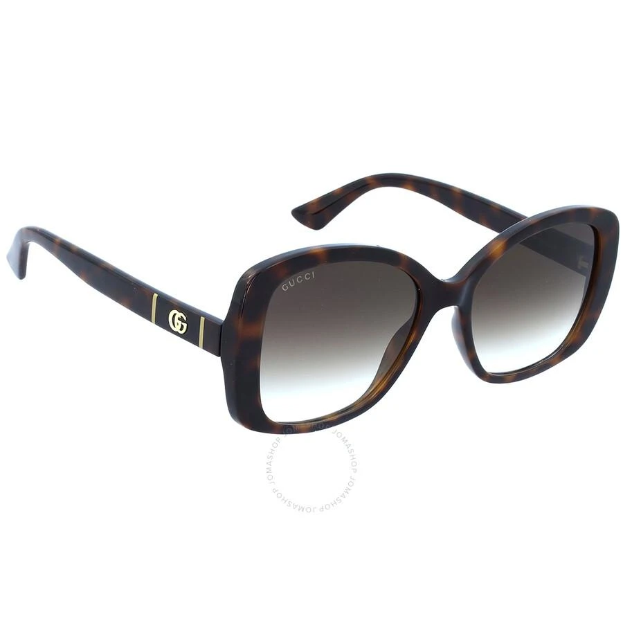 商品Gucci|Brown Square Ladies Sunglasses GG0762S 002 56,价格¥1182,第3张图片详细描述