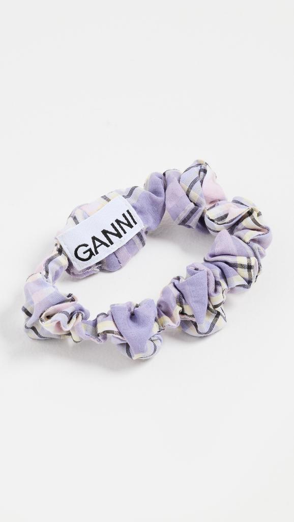 商品Ganni|GANNI 泡泡纱格纹发带,价格¥85,第4张图片详细描述