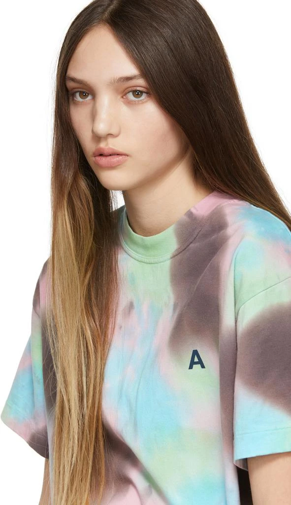 商品Ambush|SSENSE Exclusive Pink 'A' Waves Tie-Dye T-Shirt,价格¥1768,第4张图片详细描述