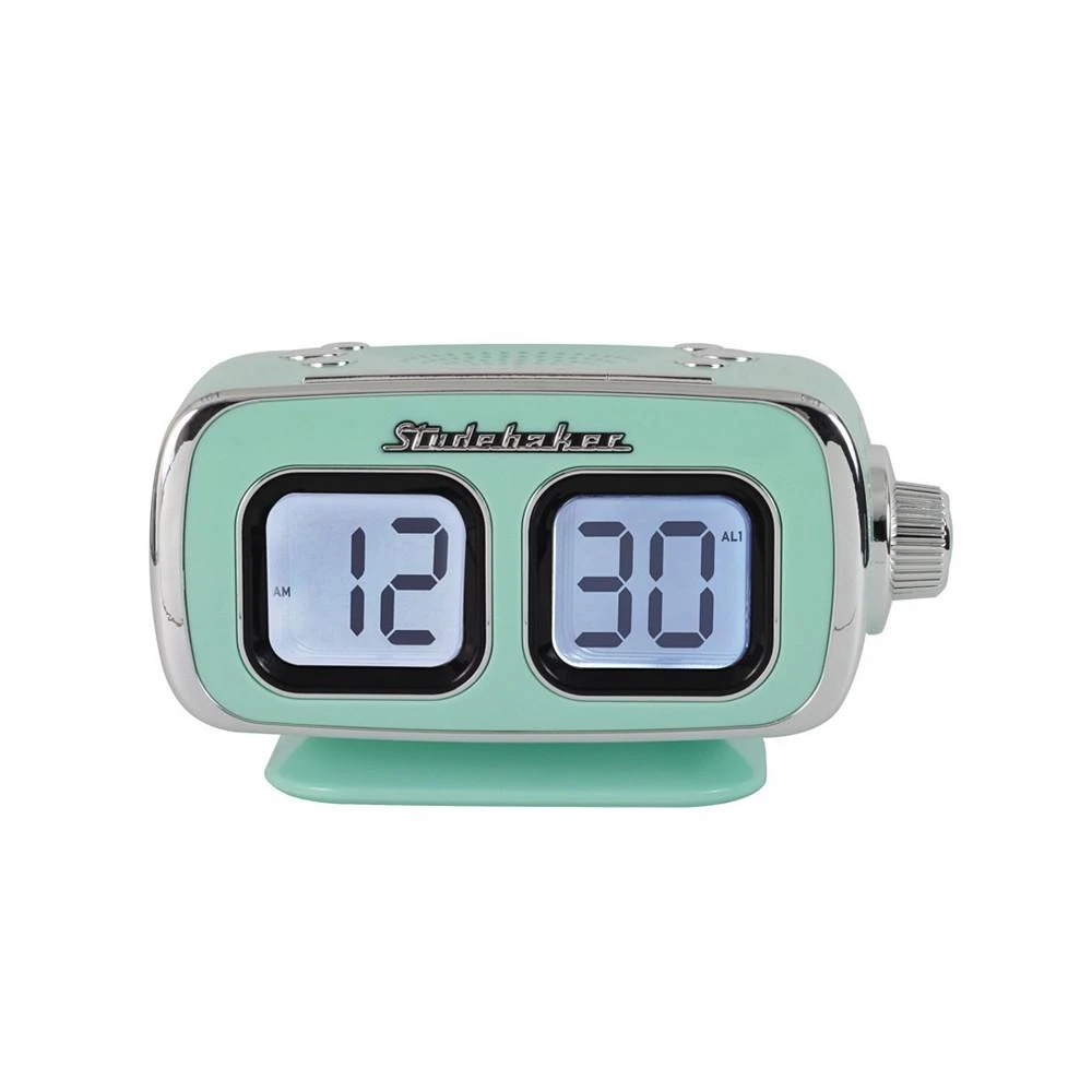商品Studebaker|SB3500TE Roommate Retro Digital Bluetooth AM/FM Clock Radio,价格¥373,第1张图片