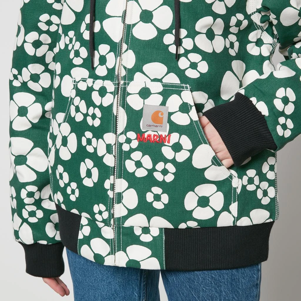 商品Marni|Marni X Carhartt Floral-Print Cotton-Canvas Jacket,价格¥2330,第4张图片详细描述