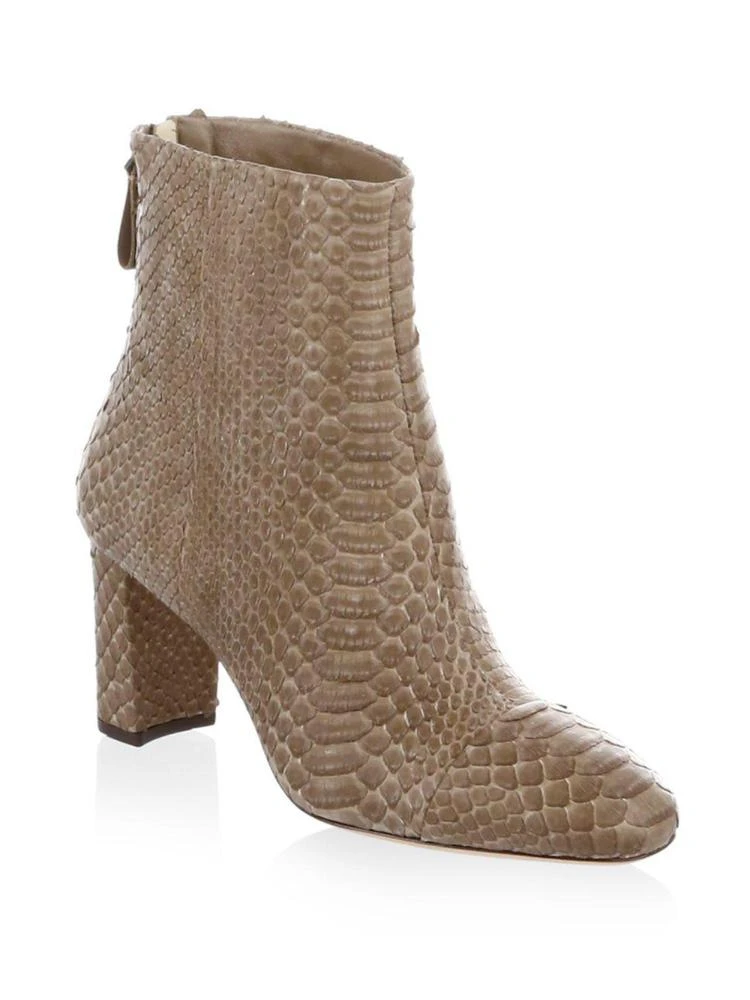商品Alexandre Birman|Regina Python Chunky Heel Booties,价格¥3503,第1张图片
