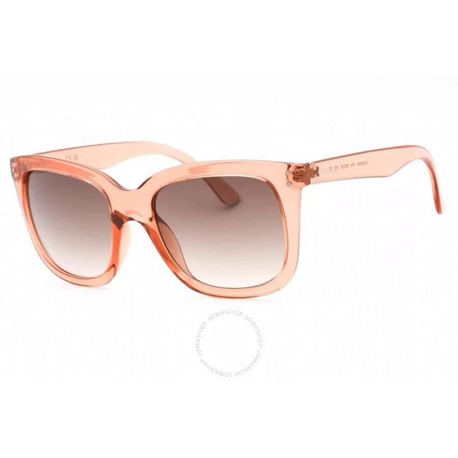 商品Calvin Klein|Brown Gradient Square Ladies Sunglasses CK22550S 674 53,价格¥187,第1张图片