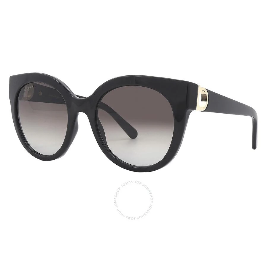 商品Salvatore Ferragamo|Salvatore Ferragamo Grey Cat Eye Ladies Sunglasses SF1031S 001 53,价格¥487,第3张图片详细描述