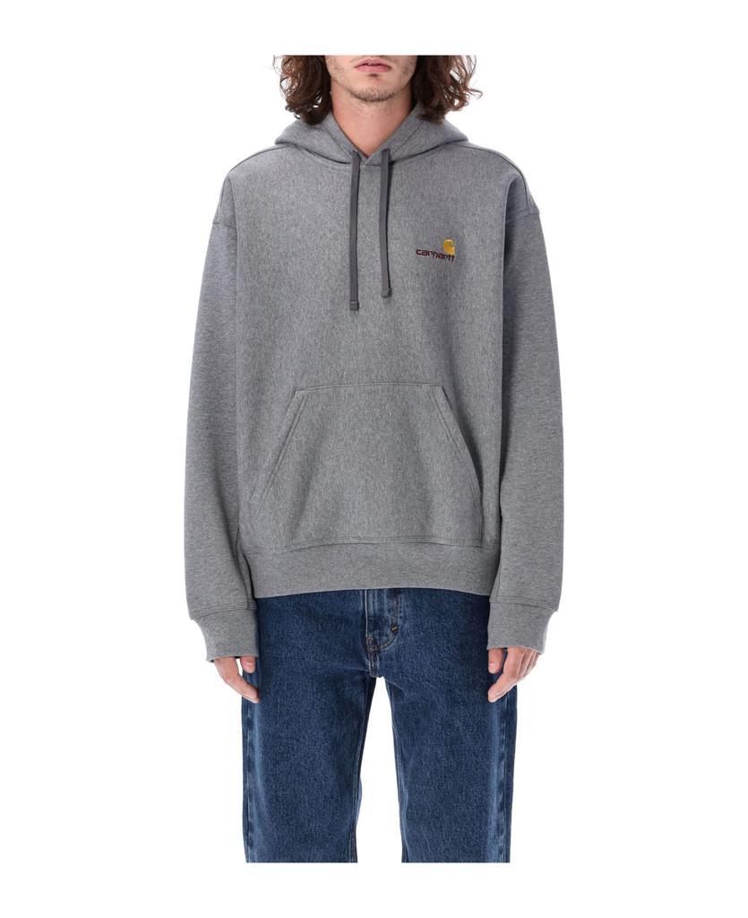 商品Carhartt|Hooded American Script Sweatshirt,价格¥926,第1张图片