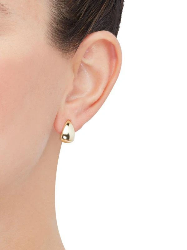 商品Saks Fifth Avenue|14K Yellow Gold J Half Hoop Earrings,价格¥2321,第4张图片详细描述