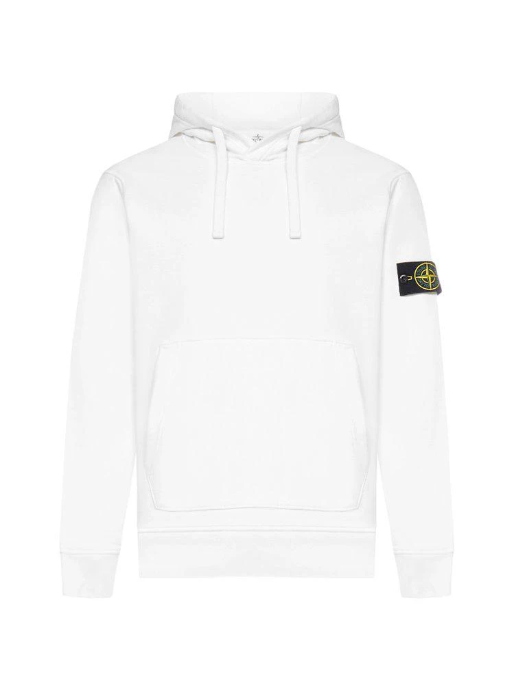 商品Stone Island|Stone Island Logo Patch Hoodie,价格¥1922,第1张图片