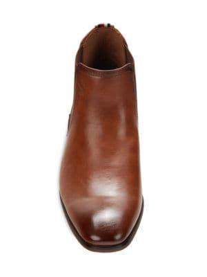 商品Tommy Hilfiger|Syler Square Toe Chelsea Boots,价格¥519,第5张图片详细描述