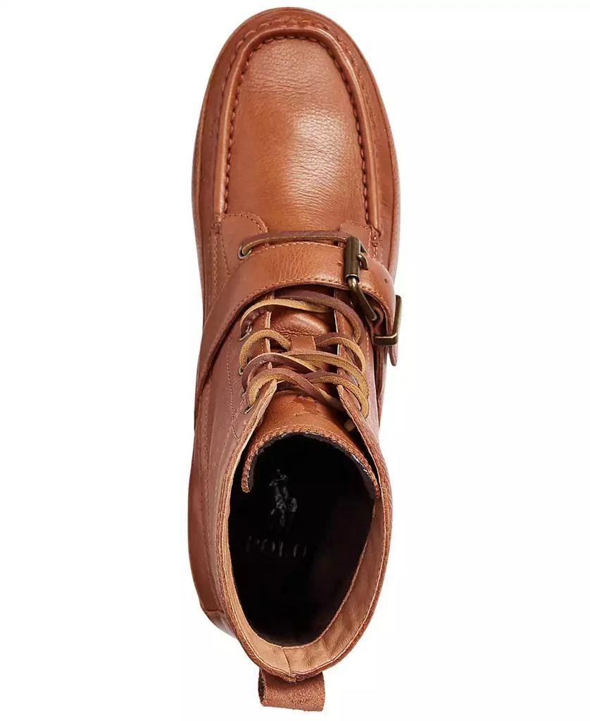 商品Ralph Lauren|Men's Ranger Tumbled Leather Boot,价格¥899,第5张图片详细描述