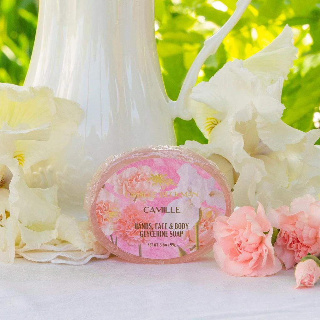商品Camille Beckman|Glycerine Bar Soap Camille 3.5oz,价格¥34,第3张图片详细描述