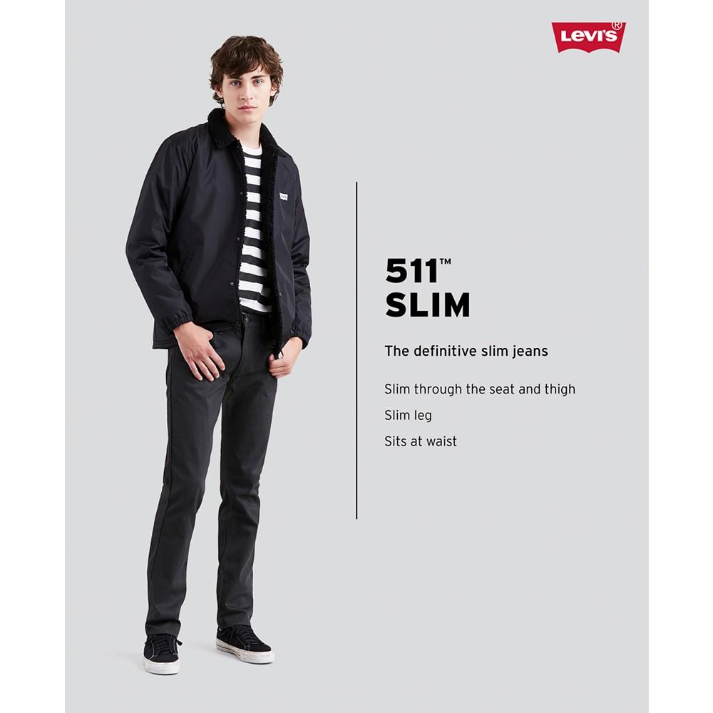 Men's 511™ Slim All Seasons Tech Stretch Jeans商品第4张图片规格展示