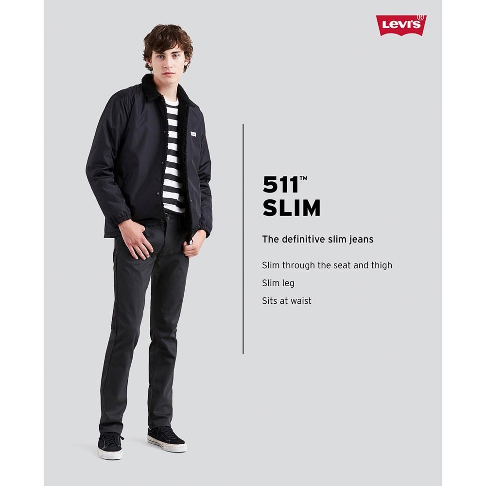 商品Levi's|Men's 511™ Slim All Seasons Tech Stretch Jeans,价格¥300,第6张图片详细描述