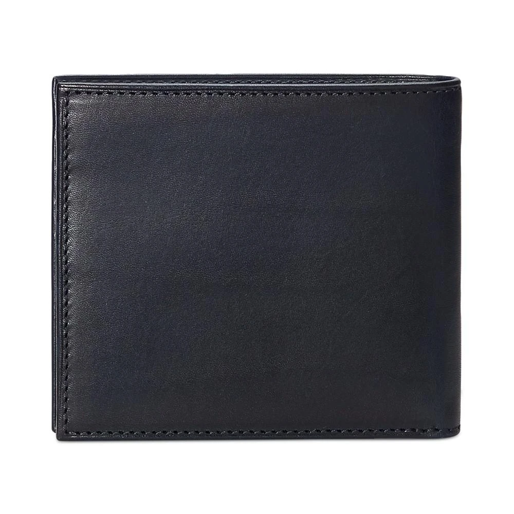 商品Ralph Lauren|Men's Polo Bear Leather Billfold Wallet,价格¥1097,第3张图片详细描述