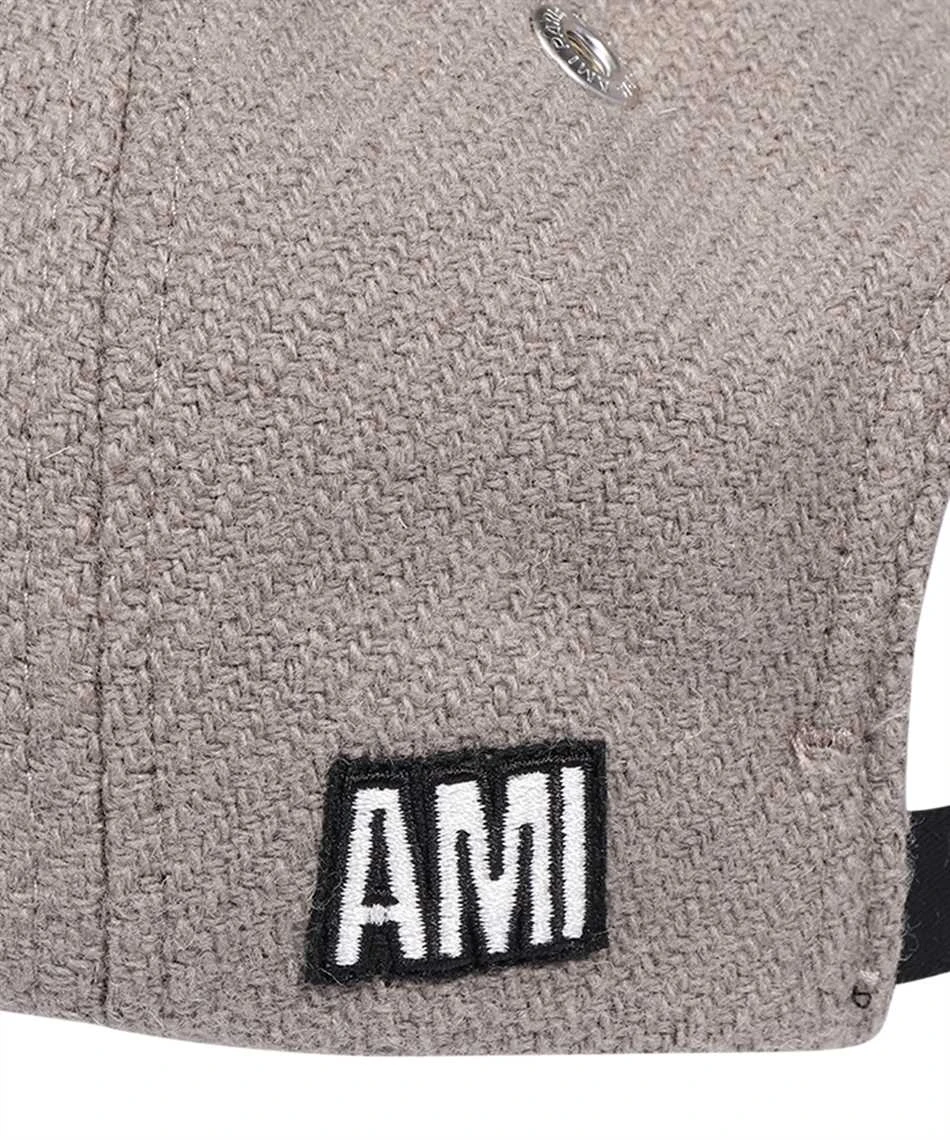 商品AMI|AMI 男士帽子 UCP007WV0016281 灰色,价格¥1735,第4张图片详细描述