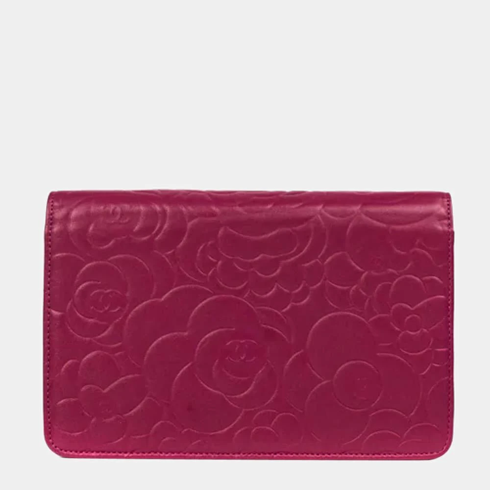 商品[二手商品] Chanel|CHANEL WOC Shoulder bag in Pink Leather,价格¥19135,第3张图片详细描述