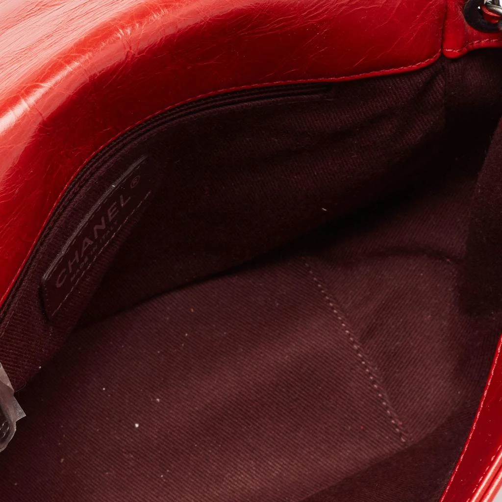 Chanel Red Leather Chain Around Flap Shoulder Bag 商品