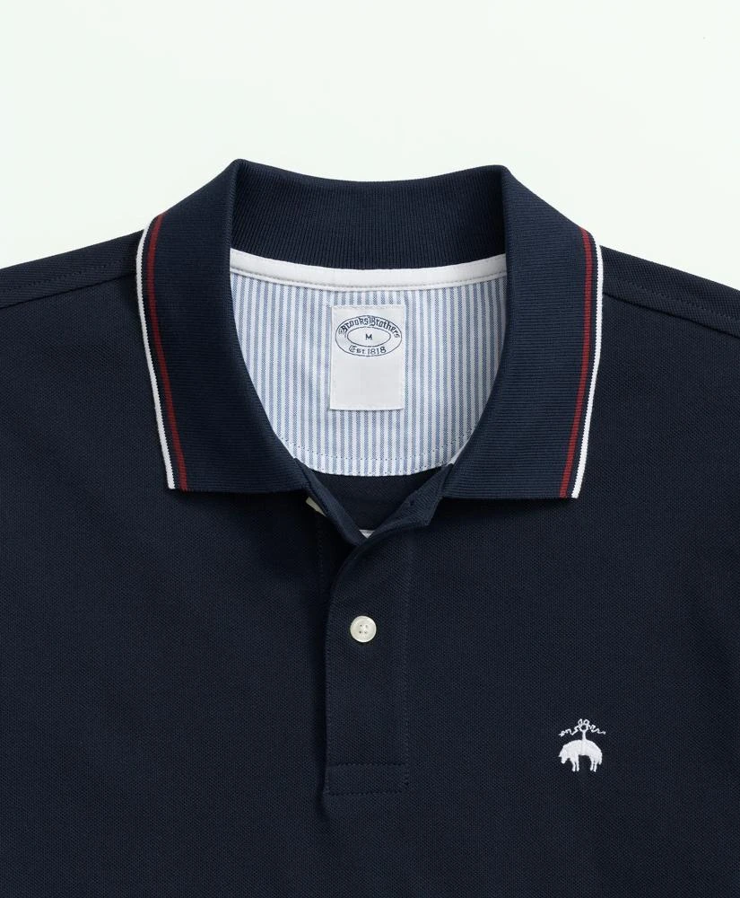 商品Brooks Brothers|男款棉质经典 pique polo 衫,价格¥736,第2张图片详细描述