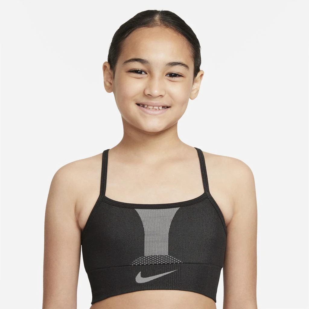 商品NIKE|Nike Girls Indy Seamless - Grade School Sport Bras/Sport Vests,价格¥155,第2张图片详细描述