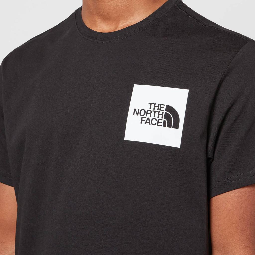 The North Face Men's Short Sleeve Fine T-Shirt - TNF Black商品第4张图片规格展示