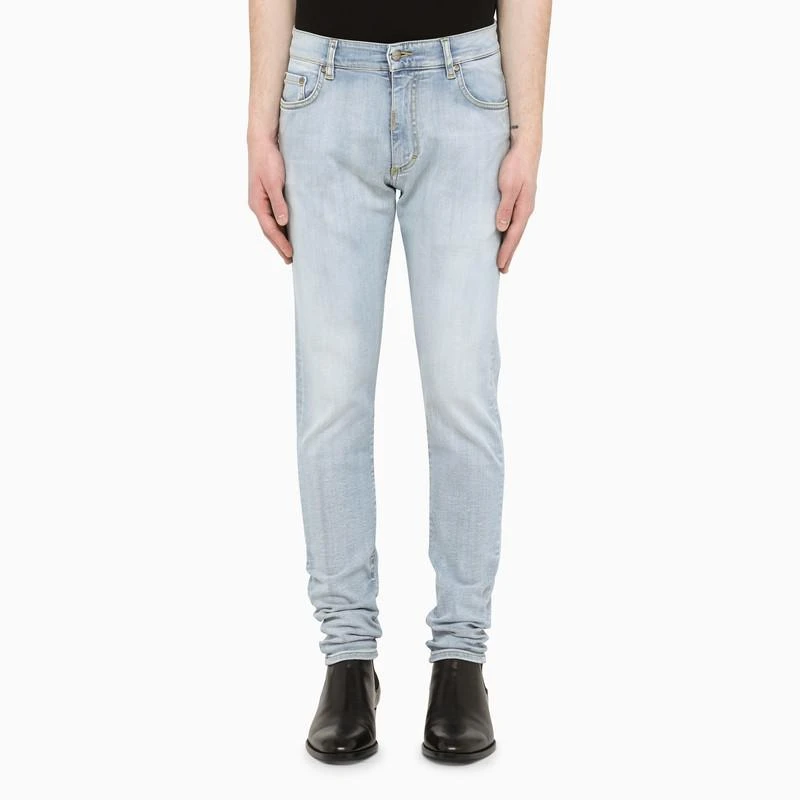 商品Represent|Light blue slim trousers,价格¥671,第1张图片