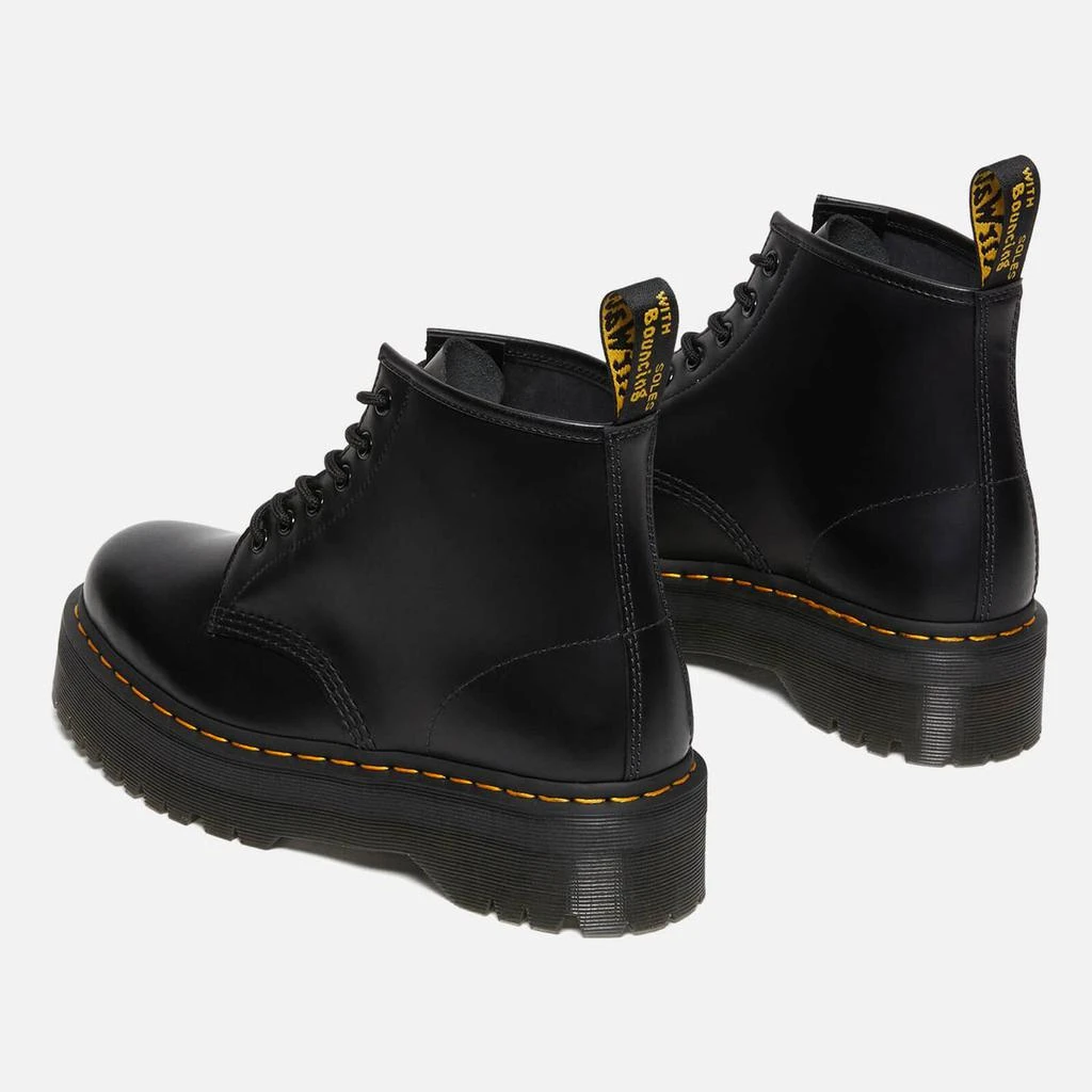 商品Dr. Martens|DR. MARTENS 101 SMOOTH LEATHER QUAD BOOTS,价格¥1271,第3张图片详细描述