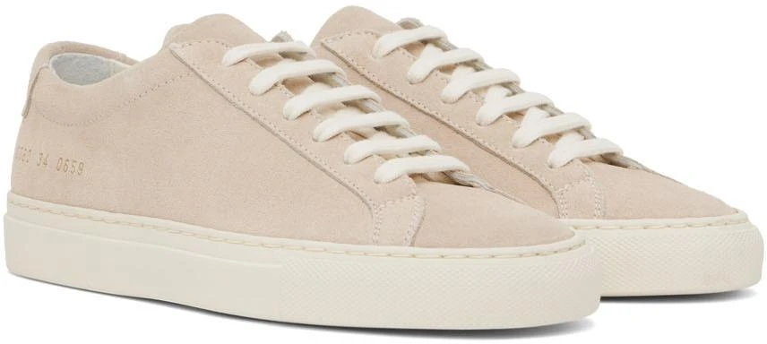 商品Common Projects|Beige Original Achilles Low Sneakers,价格¥1543,第4张图片详细描述