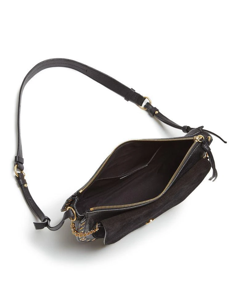 商品See by Chloé|Kriss Large Suede and Leather Crossbody  ,价格¥2199,第3张图片详细描述