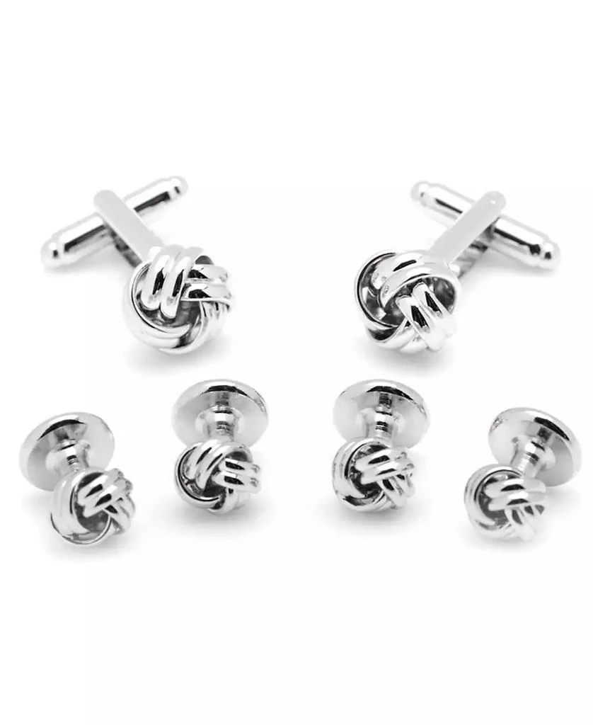 商品Ox and Bull Trading Co.|Men's Knot Cufflink and Stud Set,价格¥746,第1张图片