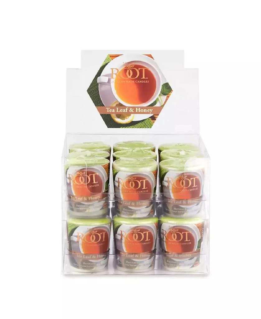 商品ROOT CANDLES|Votive Tea Leaf Honey 20 Hour Candles Set, 18 Piece,价格¥632,第1张图片