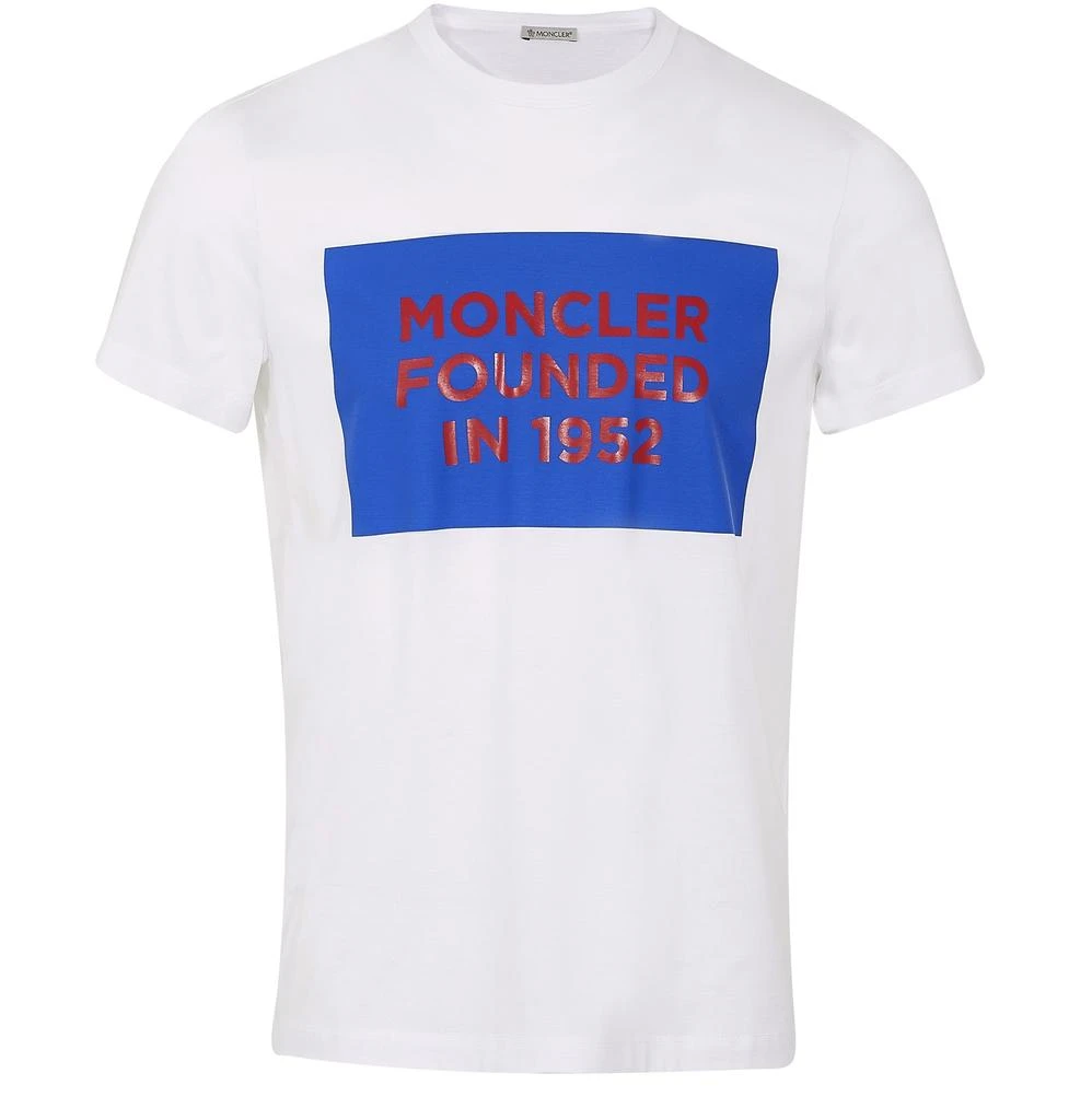 商品Moncler|1952 Logo T 恤,价格¥2042,第1张图片
