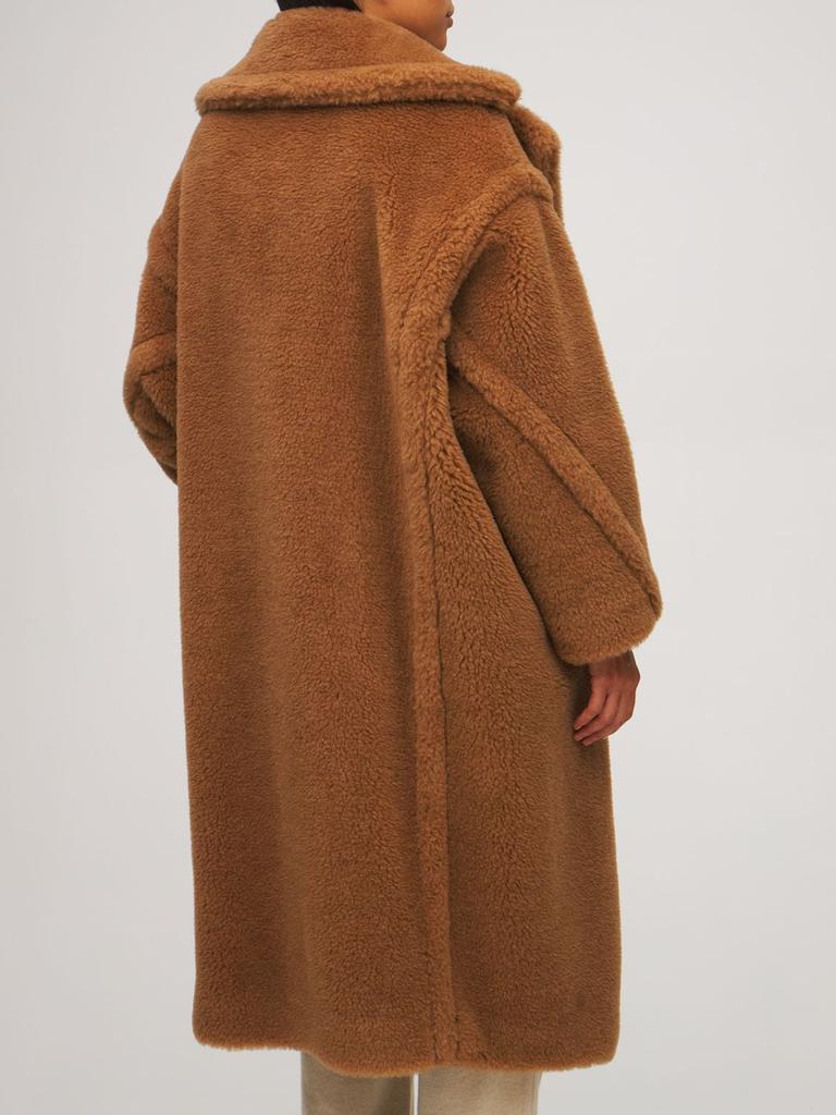 商品Max Mara|Teddy Camel & Silk Coat,价格¥29579,第4张图片详细描述